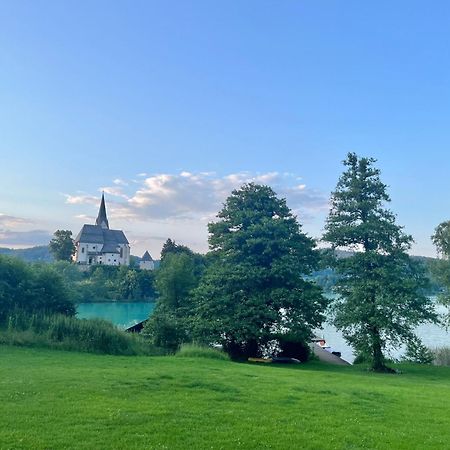 See-Residenz St. Anna - Mit Exklusivem Seezugang Maria Woerth Ngoại thất bức ảnh