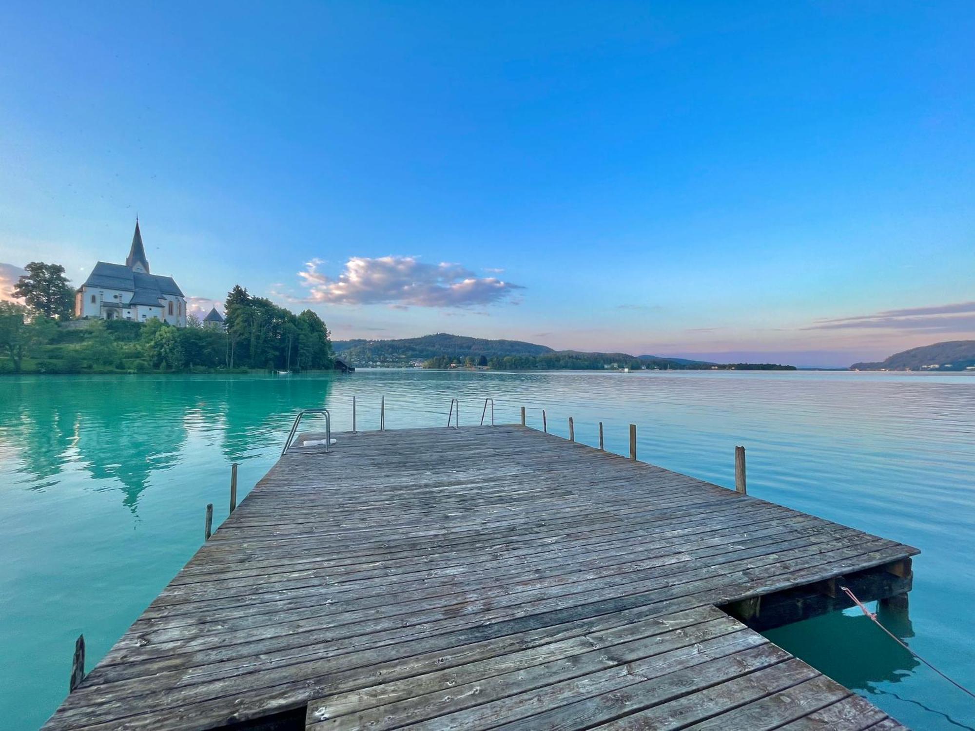 See-Residenz St. Anna - Mit Exklusivem Seezugang Maria Woerth Ngoại thất bức ảnh