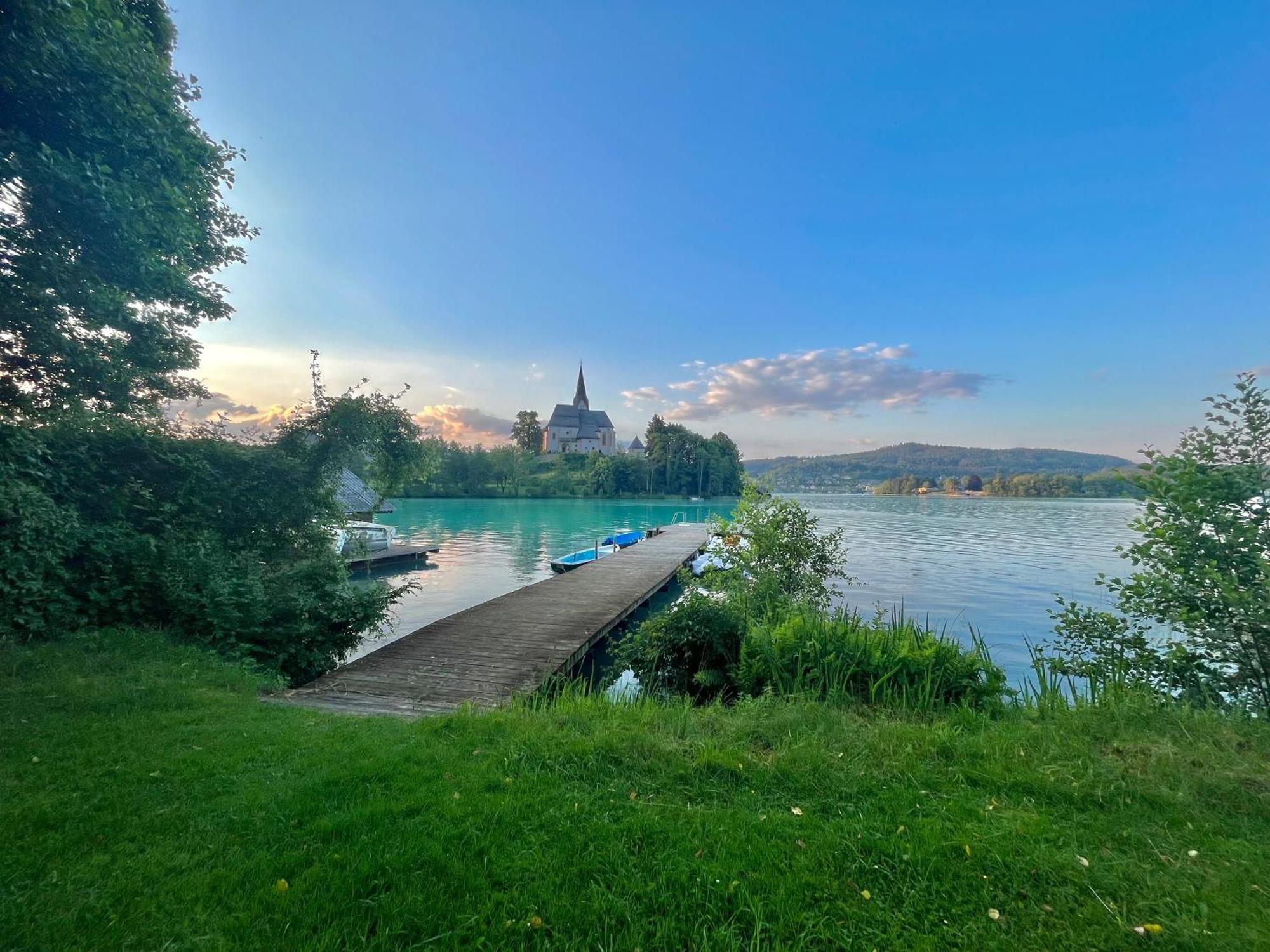 See-Residenz St. Anna - Mit Exklusivem Seezugang Maria Woerth Ngoại thất bức ảnh